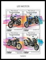 TOGO 2023 MNH Motorcycles Motorräder M/S – OFFICIAL ISSUE – DHQ2404 - Motos