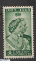 British Honduras   1948  SG 164  Silver Wedding   Mounted Mint - Brits-Honduras (...-1970)