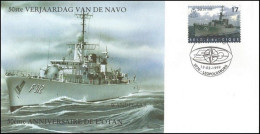 Enveloppe Souvenir/Herdenkingsomslag - 50ème Aniv OTAN/50ste Verj NAVO - 13-03-99 - F912 Wandelaar - Leopoldsburg - Cartas & Documentos