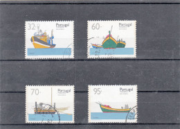 Portugal, Barcos Tipicos Da Madeira, 1990, Mundifil Nº 1957 A 1960 Used - Gebruikt