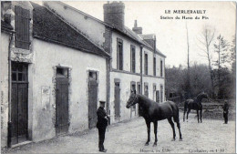 61- LE MERLERAULT - Station Du Haras Du Pin - Le Merlerault