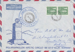 Polen 1973, Letter Arctic Circle Send To Netherland - Briefe U. Dokumente