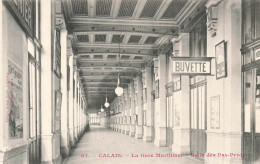 Calais * La Buvette De La Gare Maritime * Salle Des Pas Perdus - Calais