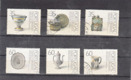 Portugal, Faiança Portuguesa, 1991, Mundifil Nº 1982 A 1987 Used - Oblitérés