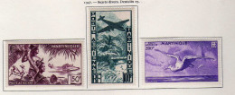 Martinique (1947) -  P A - Avion - Paysages - Mouette - Neufs*  - MLH - Airmail