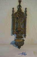 C16 Très Ancien Authentique Bénitier HOLD HOLLY WATER - Art Religieux