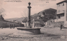 BLESLE-place Du Vallat Et Vieille Tour Du  Massadou - Blesle