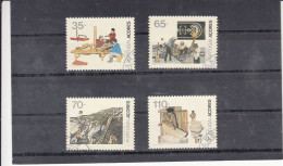 Portugal, Profissões Tipicas Açorianas, 1991, Mundifil Nº 2016 A 2019 Used - Used Stamps