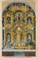 El Altar De Oro, Iglesia De San Jose, Ciudad De Panama  The Golden Altar - San Jose Church, Panama City - Panama
