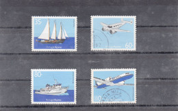 Portugal, Transportes Dos Açores, 1991, Mundifil Nº 2040 A 2043 Used - Oblitérés