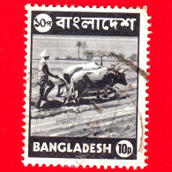 BANGLADESH - Usato - 1973 - Agricoltura - Aratura - Mucche - Farmer Plowing - 10 - Bangladesch