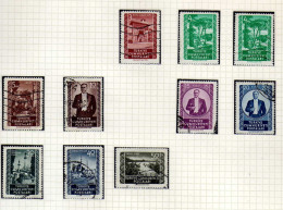 Turquie - (1952) - Sites - Atatürk - Obliteres - Used Stamps