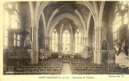 Saint-Gratien (95 - Val D'Oise) - Intérieur De L'église - Saint Gratien