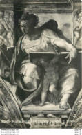 CPA Roma Milchelangiolo II Profeta Daniele C. Sistina - Sculture