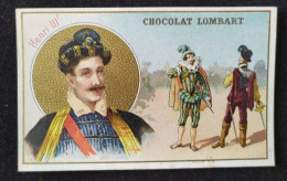 Chromo Lombart Série "1720-1760"  Henri III - Lombart