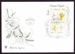 Venda - 1981 - Orchids Flowers Flora - First Day Cover - Large - Venda