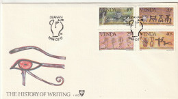 Venda - 1984 - History Of Writing - First Day Cover - Small - Venda