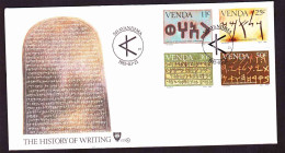 Venda - 1985 - History Of Writing - First Day Cover - Small - Venda