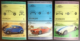 St Vincent 1985 Automobiles 2nd Series MNH - St.Vincent (1979-...)