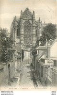 CPA Beauvais Cathedrale Vue De La Rue Feutrier - Beauvais