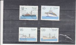 Portugal, Barcos Da Madeira, 1992, Mundifil Nº 2106 A 2109 Used - Gebruikt