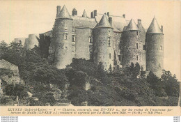 CPA Luynes Indre Et Loire Chateau Construit Aux XV XVI - Luynes