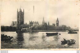 CPA The Houses Of Parliament River Front London - Houses Of Parliament