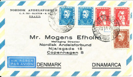 Brazil Air Mail Cover Sent To Denmark 12-6-1962 - Airmail