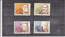 Portugal, Teatro Nacional De S. Carlos, 1992, Mundifil Nº 2136 A 2139 Used - Used Stamps