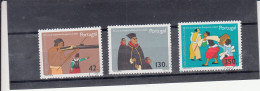 Portugal, Chegada Dos Portugueses Ao Japão, 1993, Mundifil Nº 2161 A 2163 Used - Usado