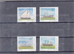 Portugal, Traineiras Da Costa Portuguesa, 1993, Mundifil Nº 2164 A 2167 Used - Usado