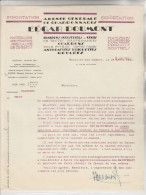 Moustier-sur-Sambre , Facture De 1931 , Agence Générale De Charbonnage : Edgar Doumont  ( Importation Exportation - Fosses-la-Ville