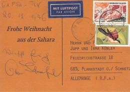 NIGER - POSTCARD 1976 - PLUNKSTADT/DE / 4629 - Níger (1960-...)