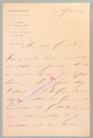 ● L.A.S 1851 Général Alexandre Alban ROLIN - Gardes Nationales De La Seine - Troupes Tuileries Sillery Lettre Autographe - Politisch Und Militärisch