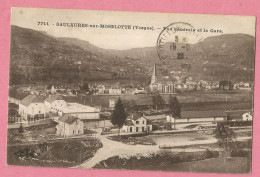 SAS1235  CPA  SAULXURES-sur-MOSELOTTE   (Vosges)   Vue Générale Et La Gare  ++++++ - Saulxures Sur Moselotte