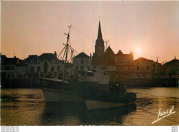 CPM St Gilles Croix De Vie (Vendee) Le Vieux Port Quai Du Port Fidele Au Petit Matin - Saint-Gilles-Vieux-Marché