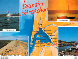 '"CPM Aquitaine Ambiance Et Reflets Du Bassin D''Arcachon"' - Aquitaine