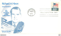 Lettre Cover Etats-Unis Richard Nixon 1973 - Cartas & Documentos