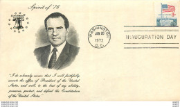 Lettre Cover Etats-Unis Richard Nixon 1973 - Brieven En Documenten