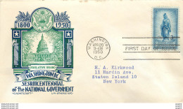 Lettre Cover Etats-Unis FDC National Government 20 APR 1950 - Cartas & Documentos