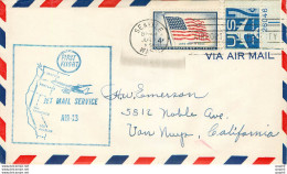 Lettre Cover Etats-Unis  Jet Mail Service Seattle 1960 - Cartas & Documentos