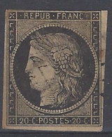 Francia U    3 (o) Ceres. 1849 - 1849-1850 Cérès