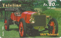 Switzerland: Teleline VAN - Austin 1908 - Suisse