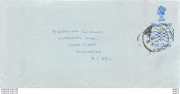 Entier Postal Stationary Great Britain Machin Australian Consulate Manchester - Lettres & Documents