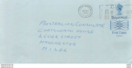 Entier Postal Stationary Great Britain Machin Australian Consulate Manchester - Covers & Documents