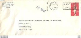 Lettre Cover Etats-Unis 1967 Honolulu Cover To Ithaca - Cartas & Documentos