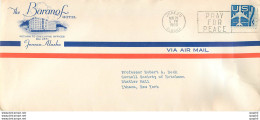 Lettre Cover Etats-Unis 1960 Juneau Alaska Cover Baranof Hotel - Cartas & Documentos