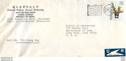 Lettre Cover Chine China University Iowa - Covers & Documents