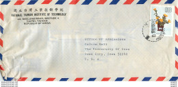 Lettre Cover For University Of Iowa Chine - Briefe U. Dokumente