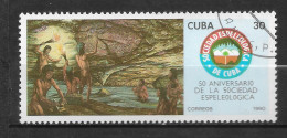 CUBA  N°  3007 " SPÉLÉOLOGIE " - Usados